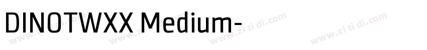 DINOTWXX Medium字体转换 DINOTWXX Medium字体转换